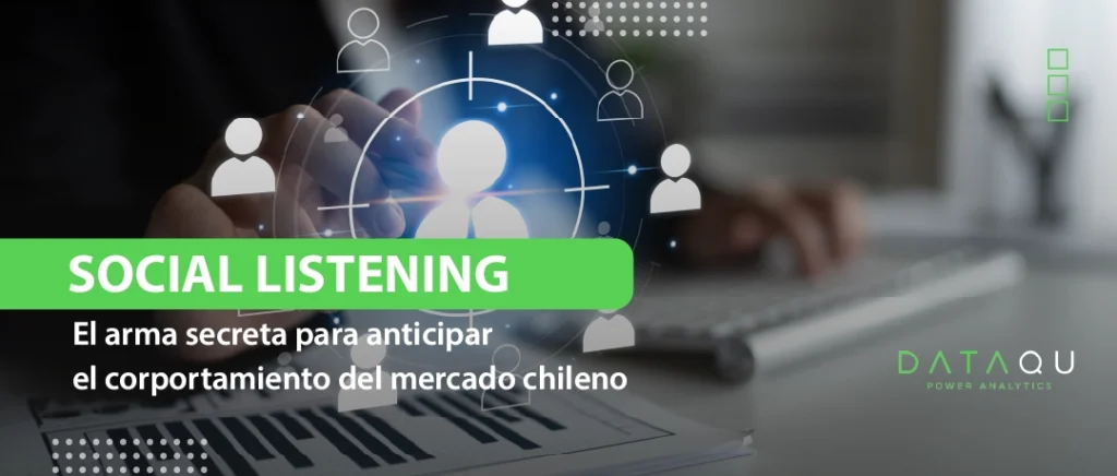 Visual sobre análisis de conversaciones y social listening en DataQu