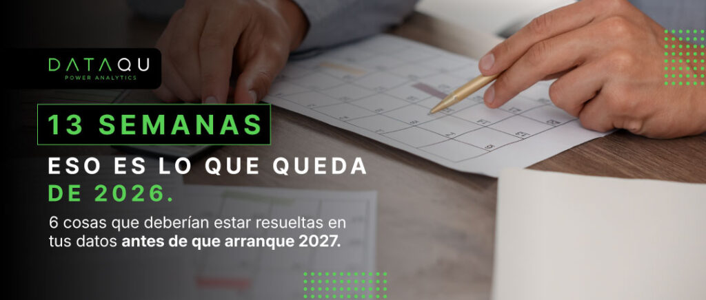 Checklist de gobernanza de datos para cerrar 2026